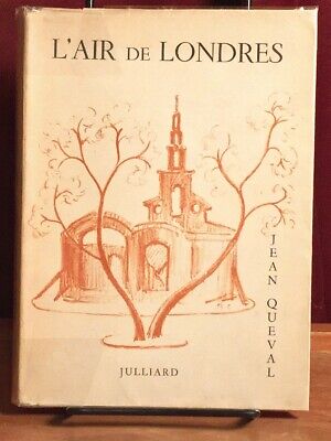 L'Air de Londres, Jean Queval, 1947, SIGNED, 4 Lithos by Barbara Crocker