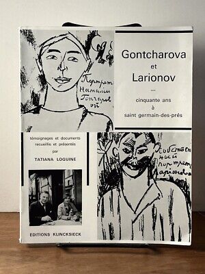 Gontcharova et Larionov: Cinquante ans a Saint Germain-des-Pres. 1971. VG SC F..
