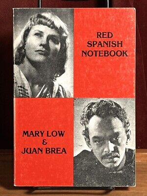 Red Spanish Notebook, Mary Low, Juan Brea, 1979, RARE, Very Good