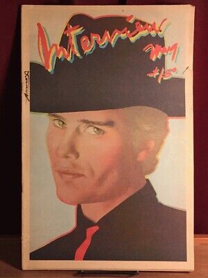 Andy Warhol's Interview Magazine May 1979 vol. IX no. 5, John Savage, SIGNED b..