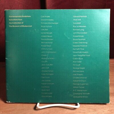 Contemporary Sculpture: SeleSculpture from the Collection of the MoMa, 1979 ex..