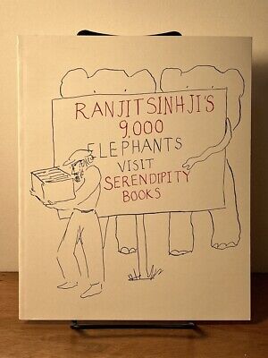 Ranjitsinghji's 9,000 Elephants Visit Serendipity Books, 1996, 1/500 Copies,Fine