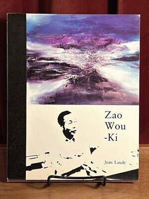 Zao Wou-Ki, Jean Laude, La Connaissance, Abstract Expressionism, 1974, Near Fine