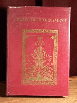 The Grammar of Ornament, Owen Jones, 1972, Facsimile Design Folio, Fine w/ DJ