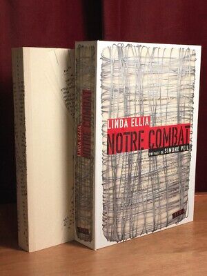 Notre Combat, Linda Ellia, 2007 SIGNED, Near Fine w/slipcase, RARE