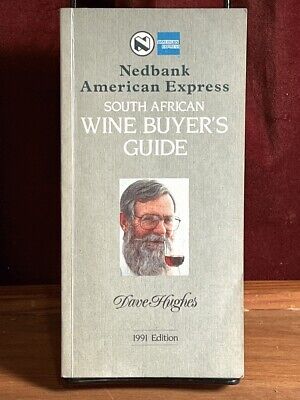 Nedbank American Express South African Wine Buyer's Guide. 1991. VG SC Signed ..