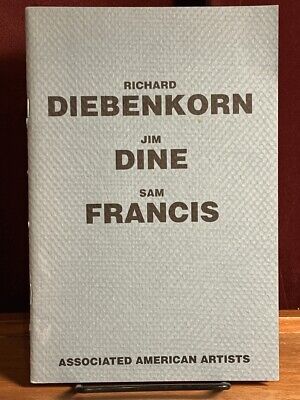 Richard Diebenkorn, Jim Dine, Sam Francis, 1989, Near Fine