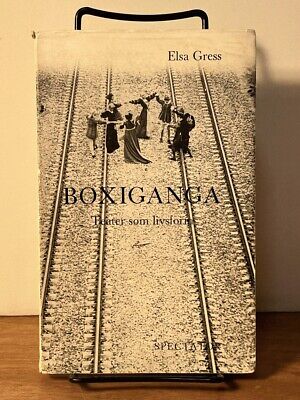 Boxiganga: Teater som Livsform, Elsa Gress, SIGNED, 1968, Very Good w/DJ