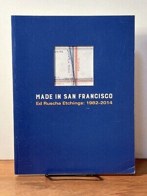 Made in San Francisco; Ed Ruscha Etchings: 1984-2014, 2016, 1/500, Near Fine