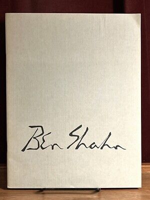 Ben Shahn (1898-1969); Exhibition, Hook-Epstein Galleries, 1983, RARE, Near Fine