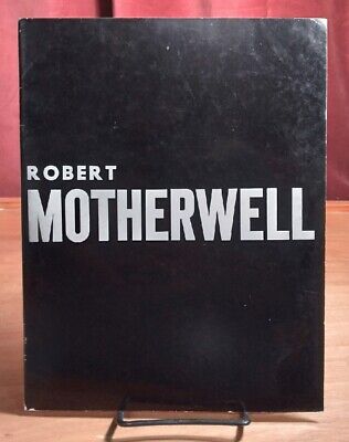 Robert Motherwell Sidney Janis Gallery, 1961 exhibit catalog, Very Good, Rare