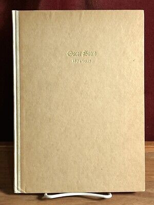 Memorial Tributes to Oscar Sutro, Grabhorn Press, 1935, Ltd. Ed., 1/250, VG