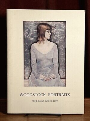 Woodstock Portraits VG SC 1920s-30s Portraiture Group Exhibition Catalog