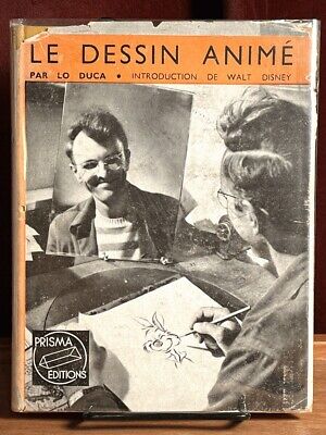 Le dessin anime: histoire, esthetique, technique, 1st ed., 1948, Fine in Good DJ