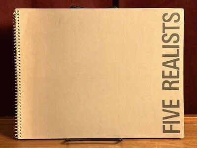 Five Realists, 1976, VG SC Photo Realism Art atalog Dan Douke, Victor Lance He..