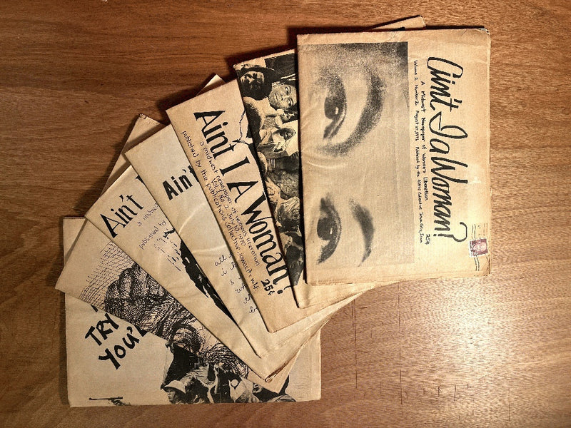 Ain't I A Woman?: A Midwest Newspaper of Women's Liberation: Lot of 7 Issues, 1970-73