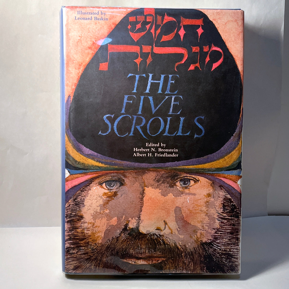 The Five Scrolls, Hebrew Text & English Translations, 1984, HC, NF, w/DJ.