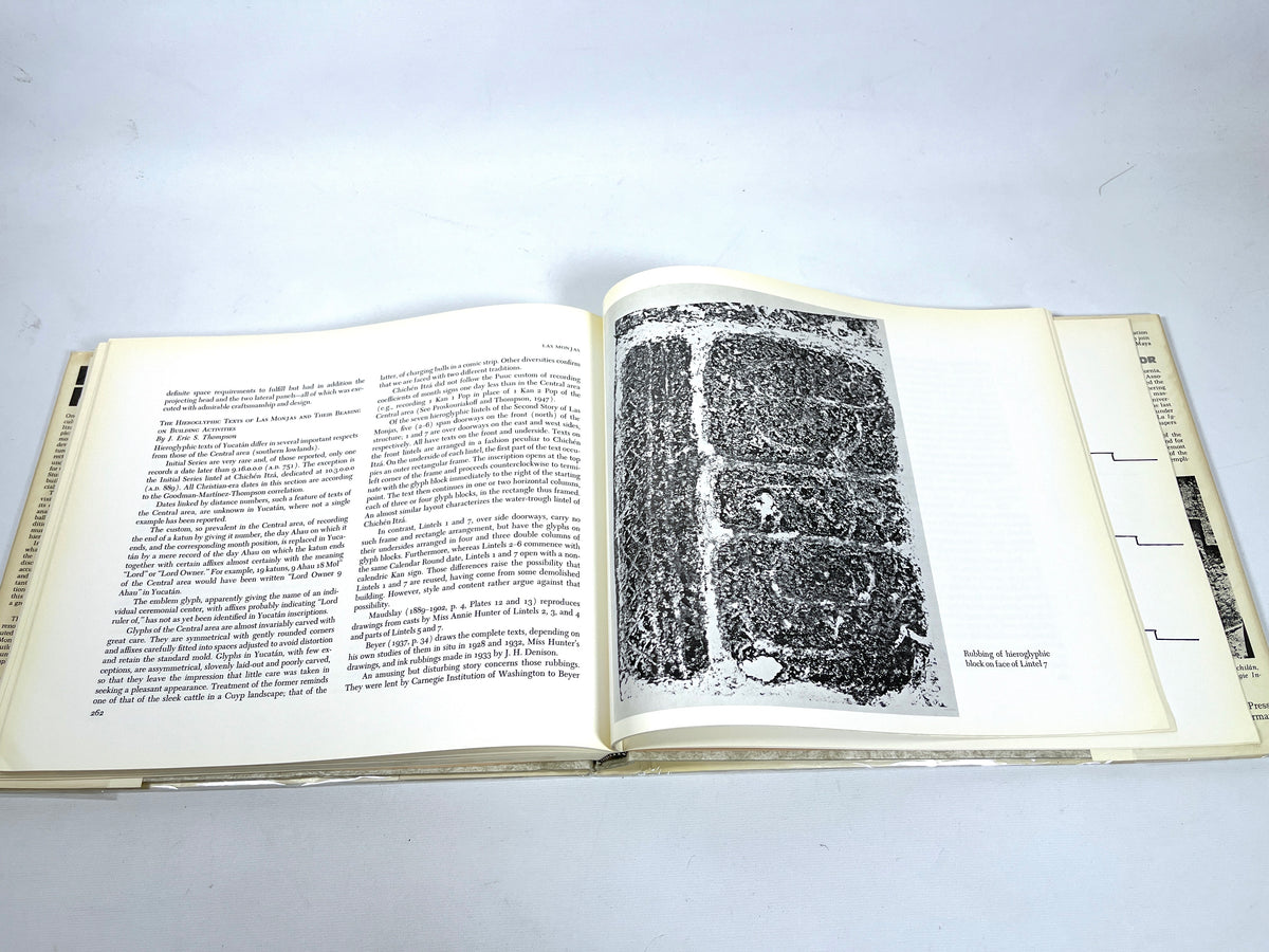 John S. Bolles, Las Monjas, Pre-Mexican Architecture at Chichén Itzá, 1977, SIGNED HC