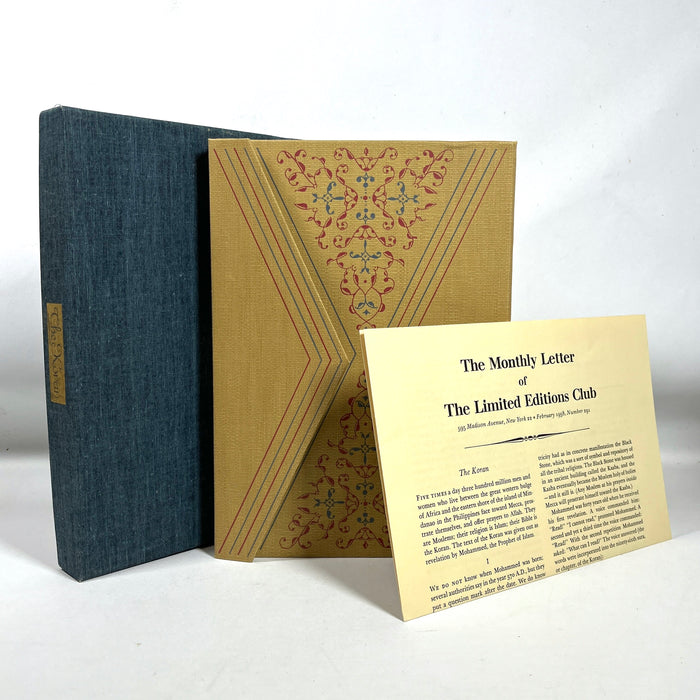 The Koran, Selected Suras, Illus. by Valenti Angelo, 1958, SIGNED, Very Good HC w/box.