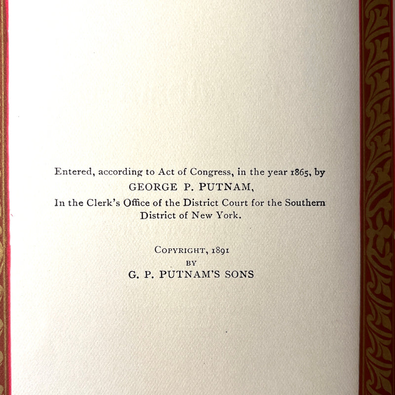 The Alhambra, Washington Irving, Author’s Revised Edition, New York, 1892, 2 VOL SET