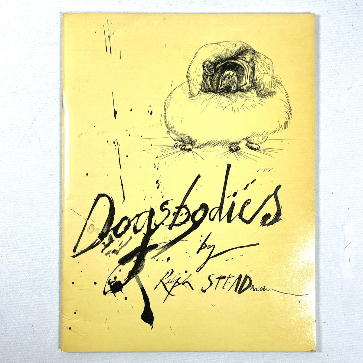 Ralph Steadman, Dogs Bodies, Paddington Press, 1977, Very Good+ staple-bound