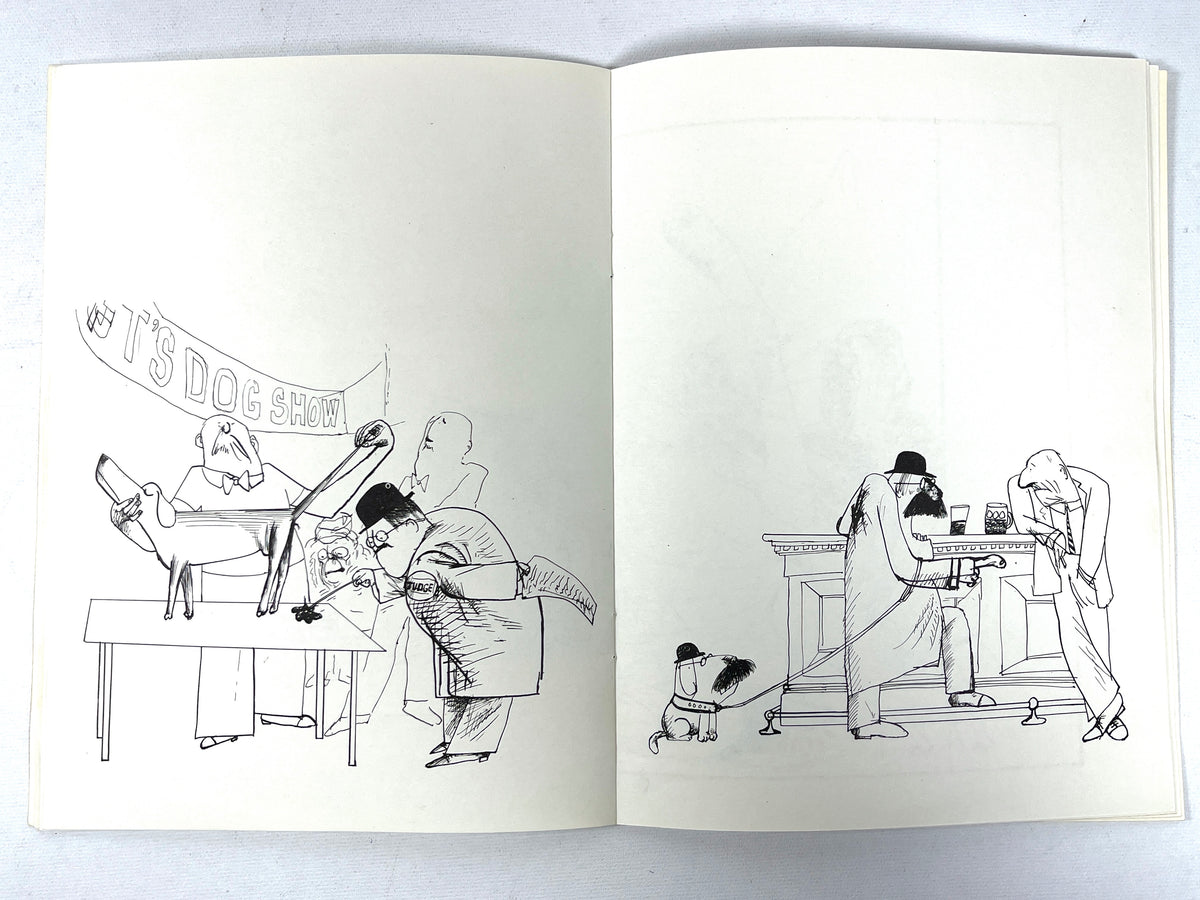 Ralph Steadman, Dogs Bodies, Paddington Press, 1977, Very Good+ staple-bound