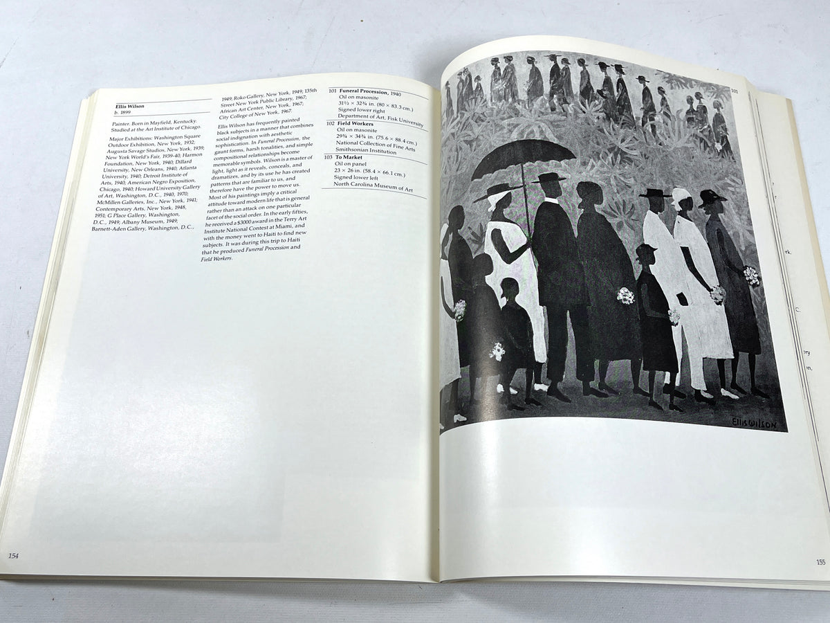 Two Centuries of Black American Art, Los Angeles County Museum of Art, 1976, VG+  SC