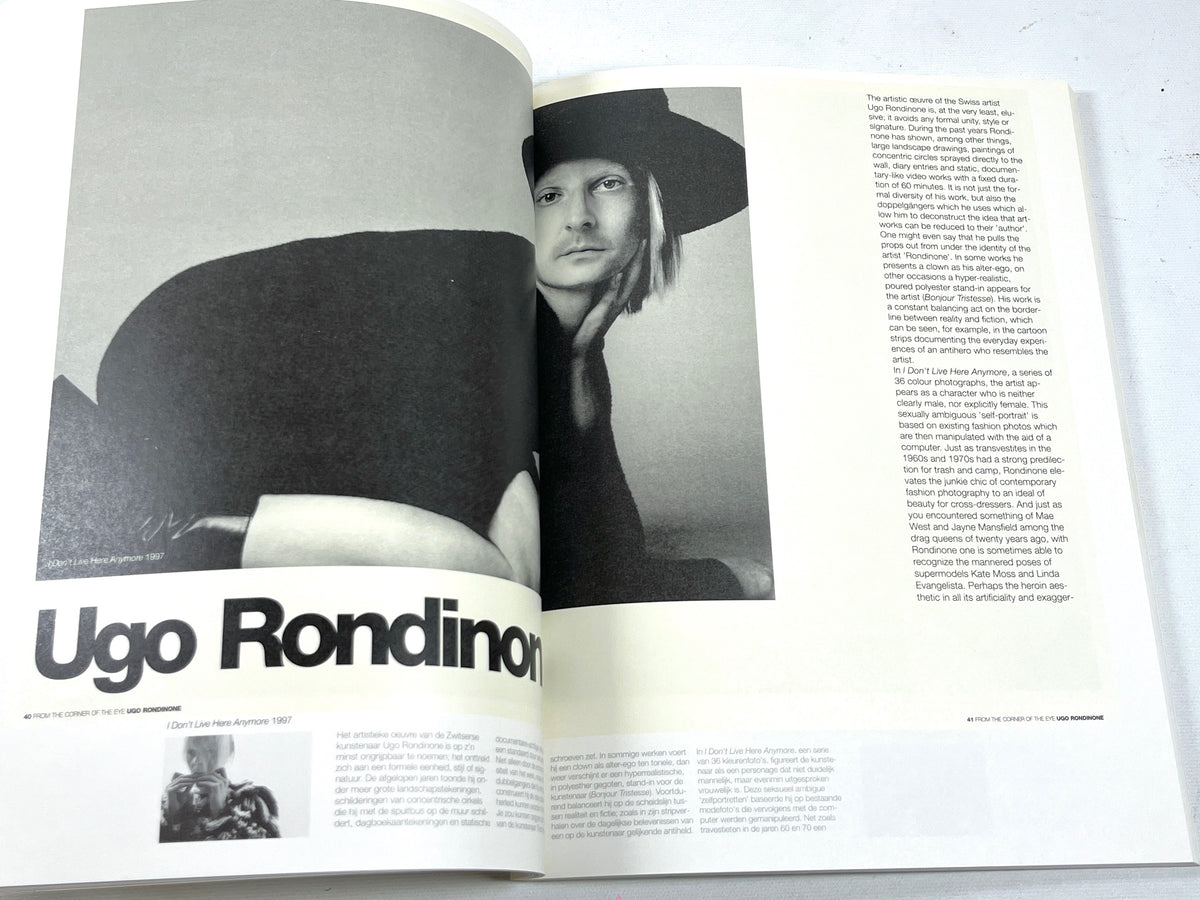 From the Corner of the Eye, Stedelijk Museum Amsterdam, 1998, Near Fine softcover