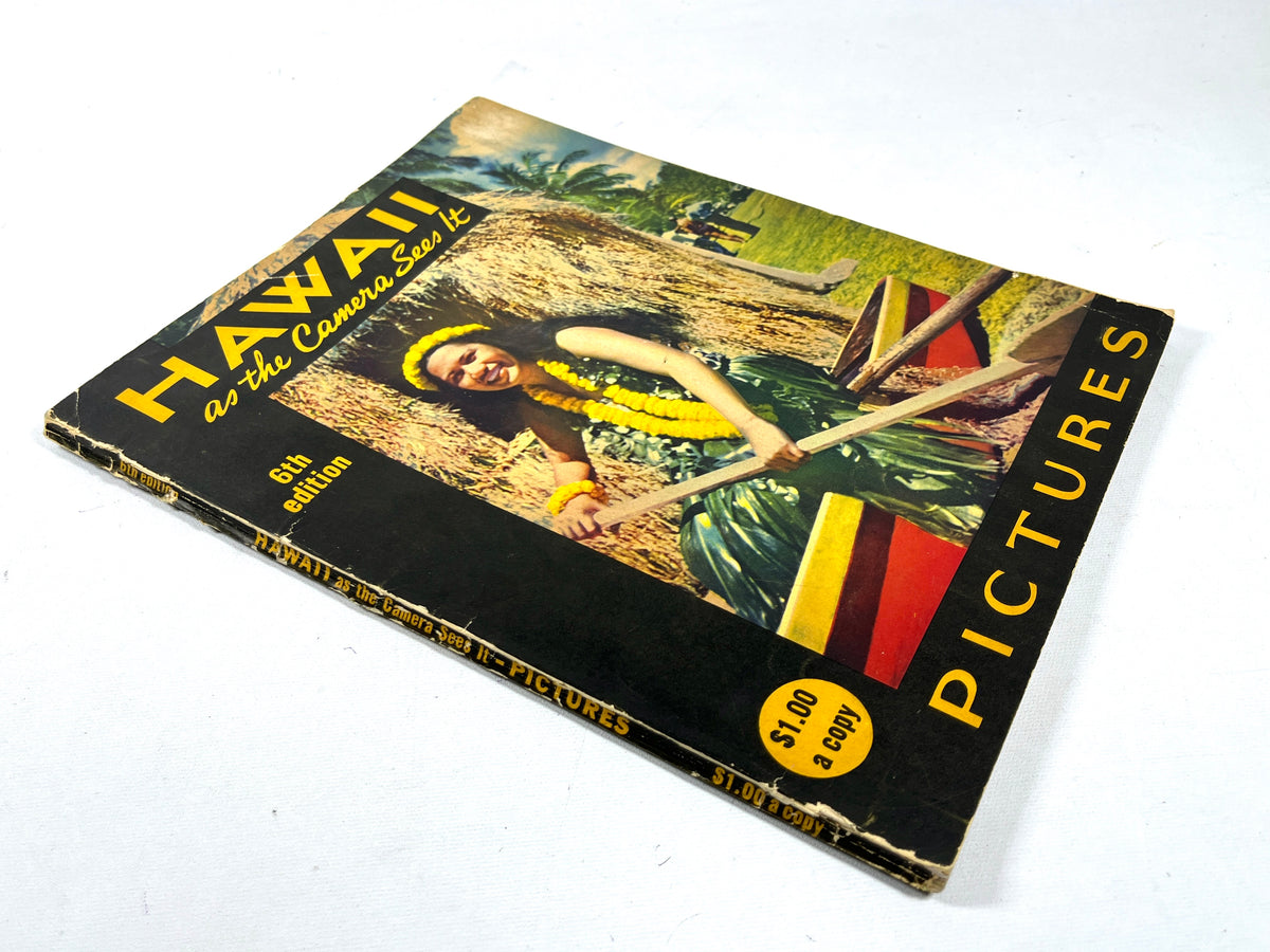 Hawaii as the Camera Sees It, 6th Edition, Honolulu Star-Bulletin, 1941, Very Good SC