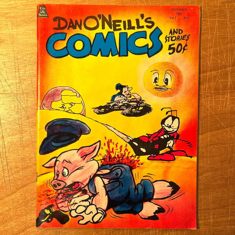 Dan O'Neill's Comics and Stories #2 1971, (18+), Bay Area Underground Comix