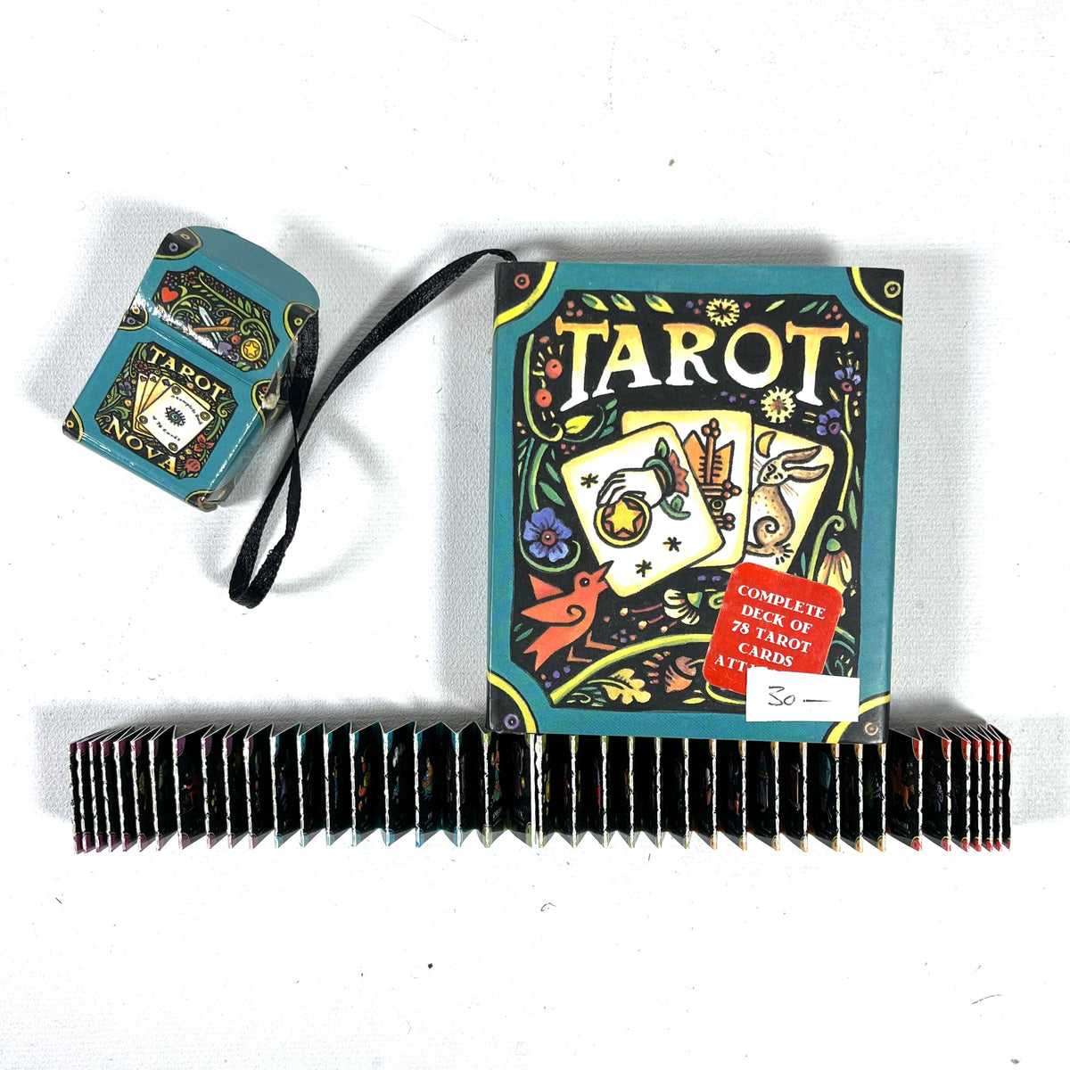 Dennis Fairchild, Tarot, illus Julie Paschkis, Running Press, 1999, NF HC w/DJ + deck