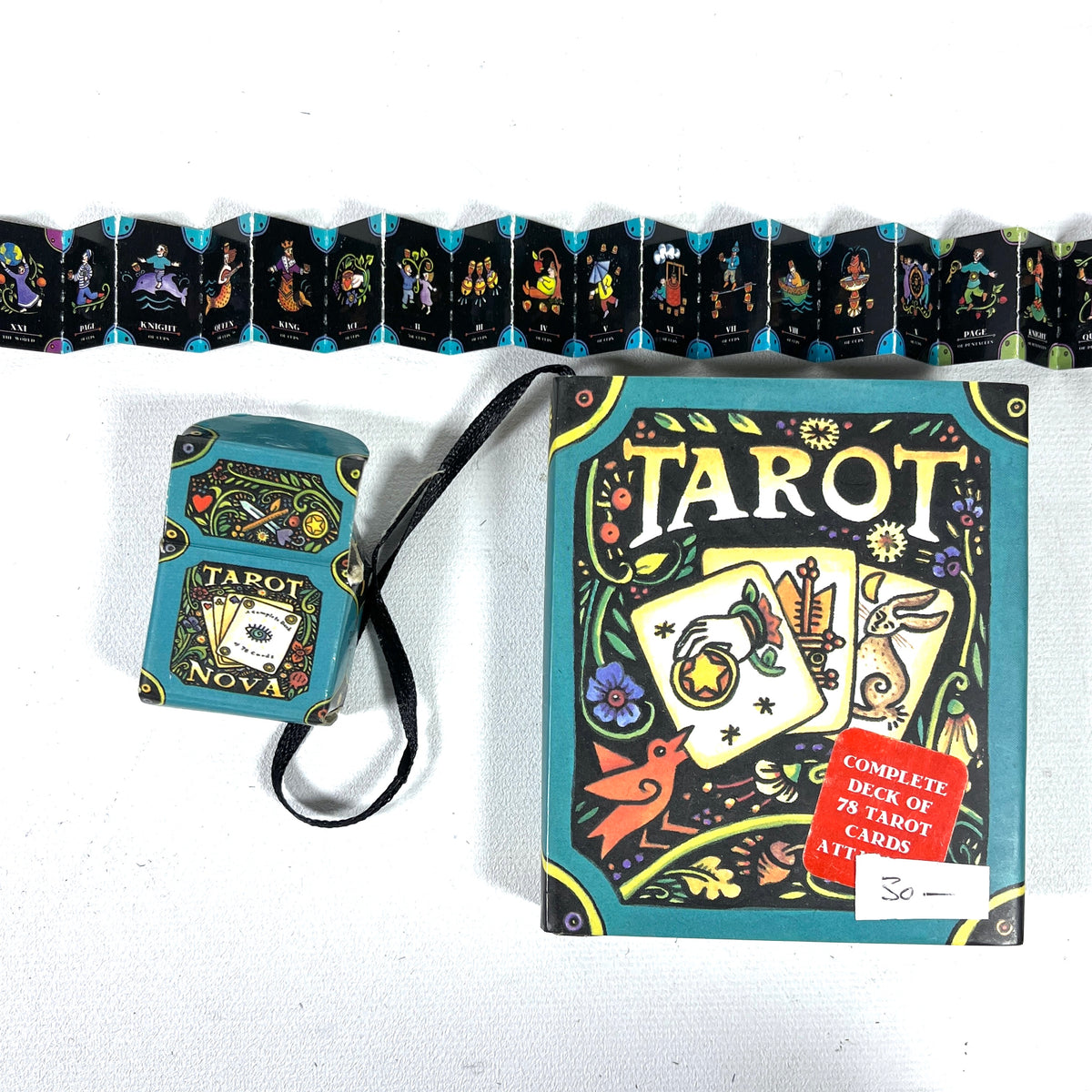 Dennis Fairchild, Tarot, illus Julie Paschkis, Running Press, 1999, NF HC w/DJ + deck