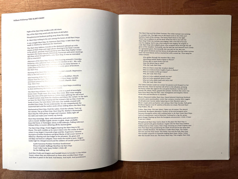 The Slant Step Revisited, Richard L. Nelson Gallery, University of California, Davis, The Regents of the University of California, 1983, SC, VG