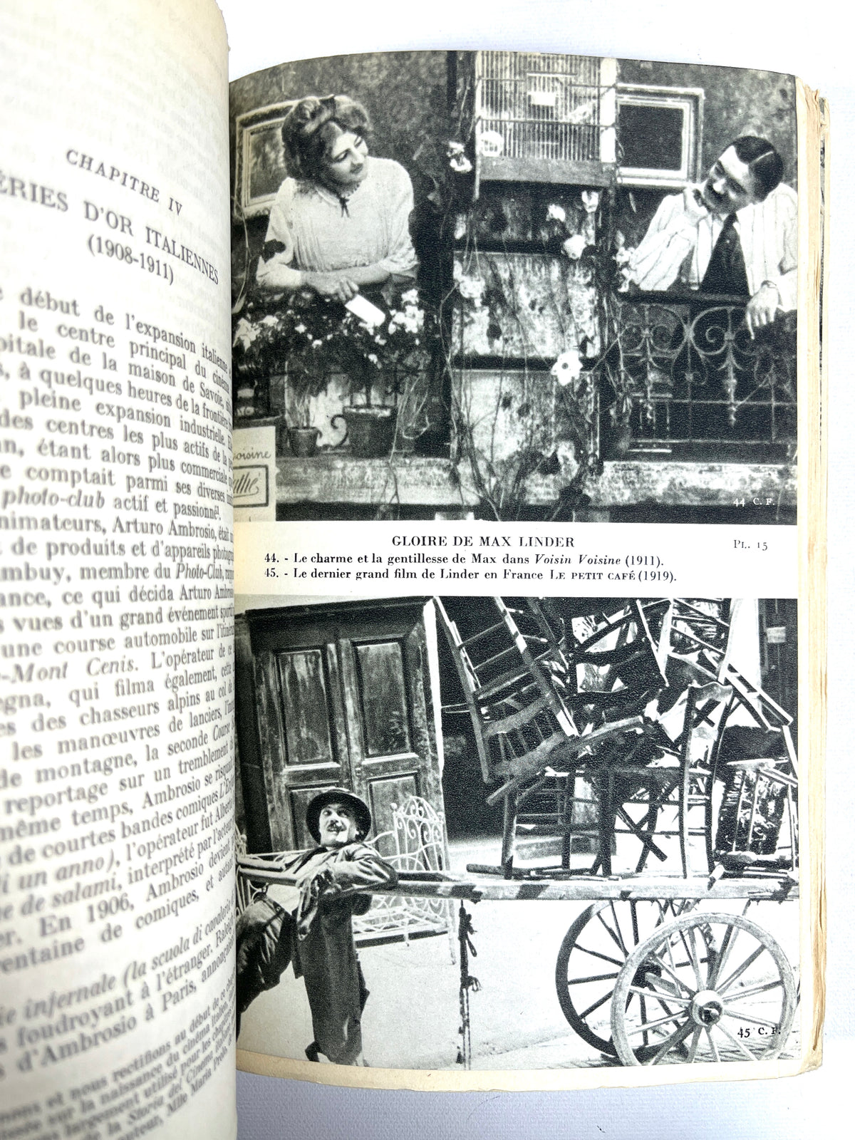 Le Cinéma Devient Un Art, 1909-1920, Premier Volume: L'avant Guerre, 1951, VG softcover