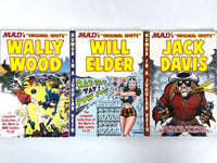 MAD's "Original Idiots," Complete Coll. of Elder, Davis, & Wood, 3 books, 2015, VG SC w/slipcase