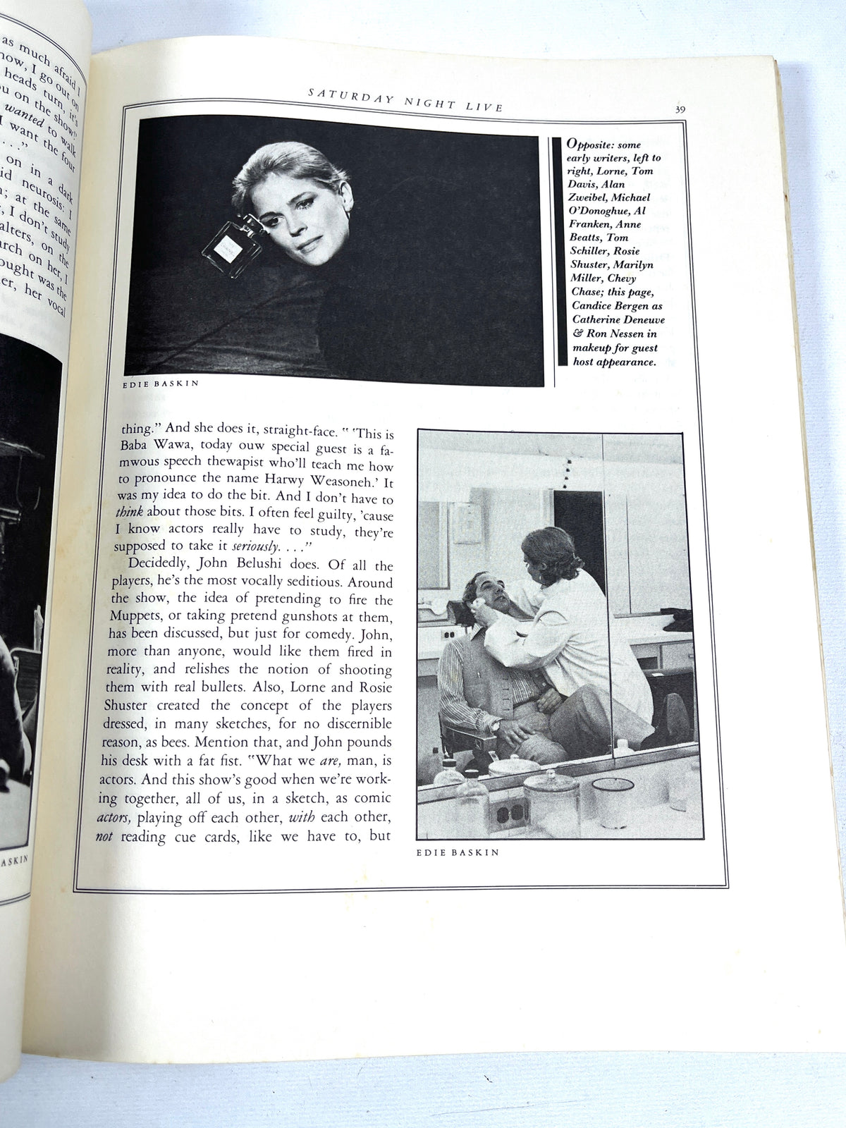 Rolling Stone Visits Saturday Night Live, 1979, Very Good softcover