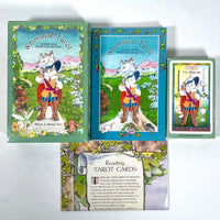 Whimsical Tarot, Deck & Book Set, Illus. Mary Hanson-Roberts, 1st Ed., 2001, NF SC w/slipcase