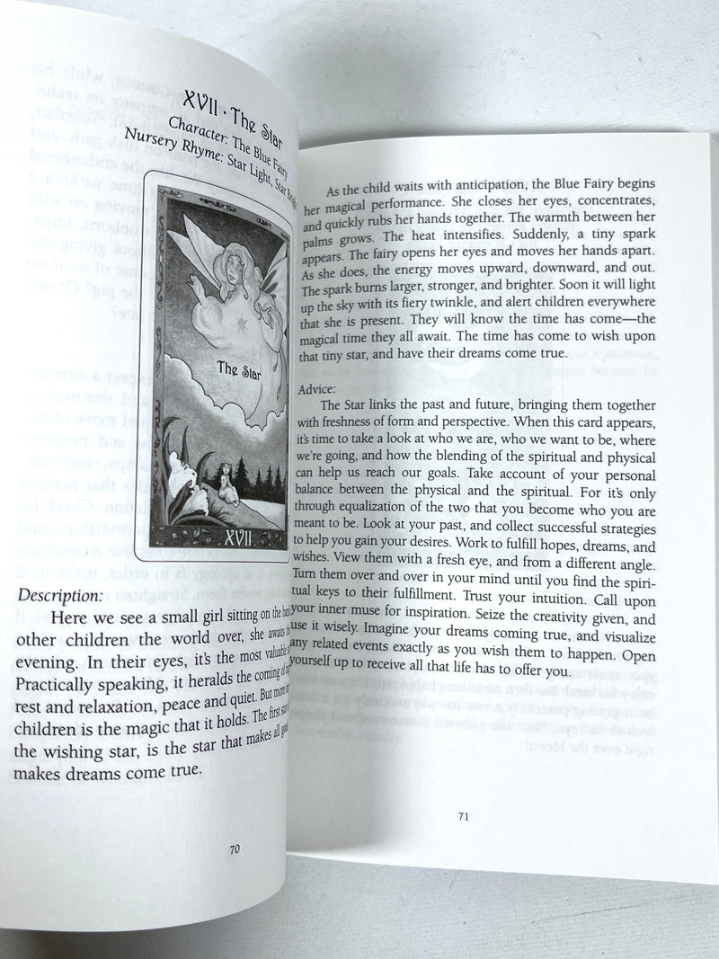 Whimsical Tarot, Deck & Book Set, Illus. Mary Hanson-Roberts, 1st Ed., 2001, NF SC w/slipcase