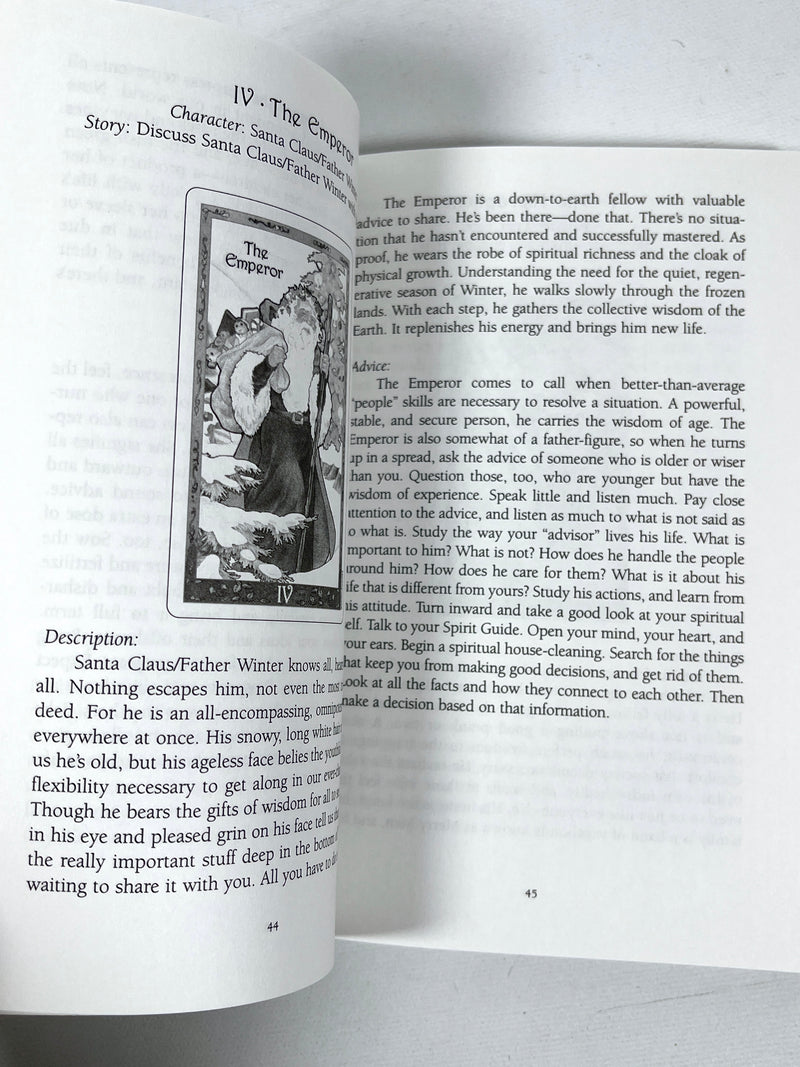 Whimsical Tarot, Deck & Book Set, Illus. Mary Hanson-Roberts, 1st Ed., 2001, NF SC w/slipcase