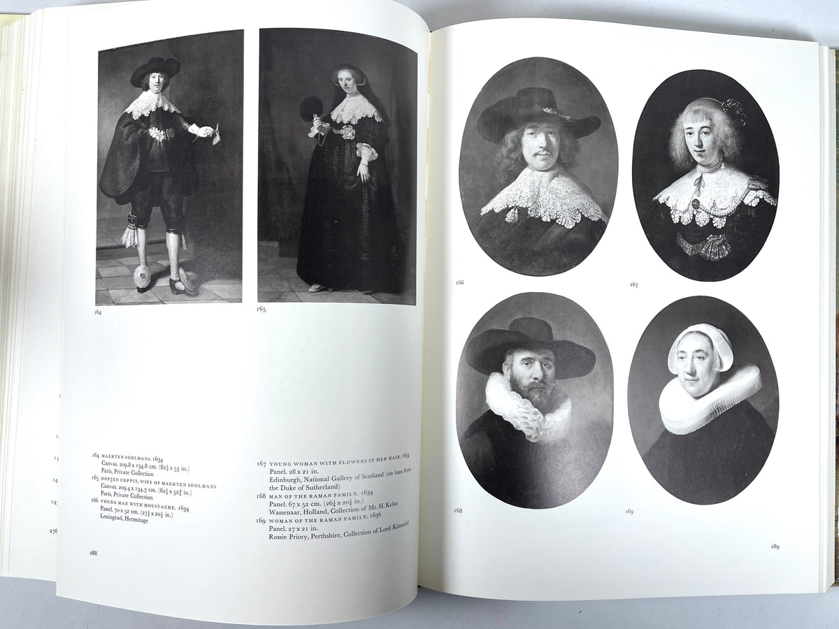 Horst Gerson, Rembrandt Paintings, Reynal & Company, 1968, Very Good hardcover w/DJ
