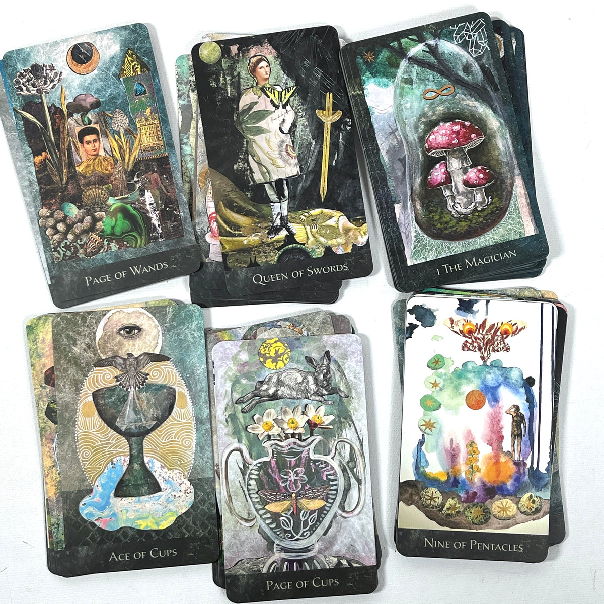 The Rain Shadow Tarot, 78 Cards, Claire Mack, 2023, Near Fine softcover guidebook w/box