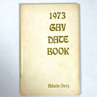 1973 Gay Date Book by Sean, Very Good staplebound, gay interest