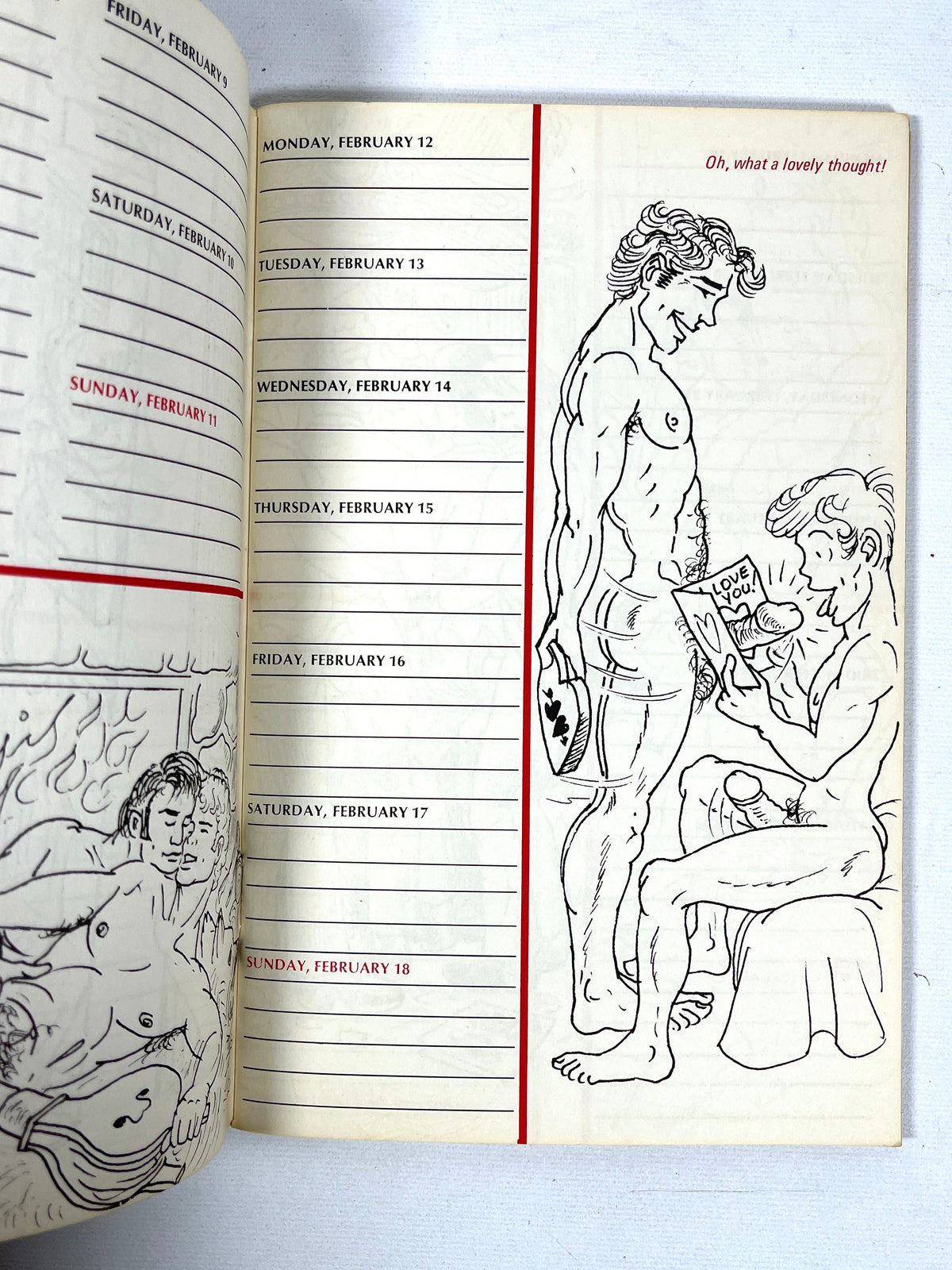 1973 Gay Date Book by Sean, Very Good staplebound, gay interest