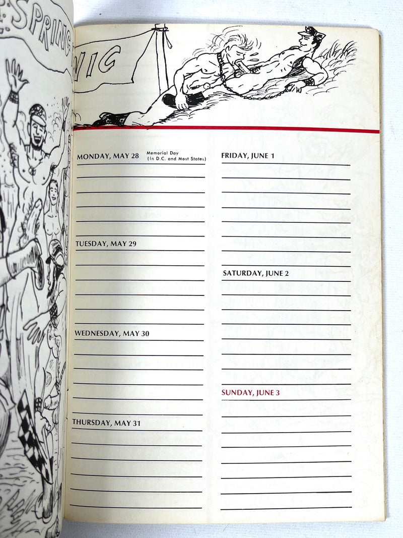 1973 Gay Date Book by Sean, Very Good staplebound, gay interest