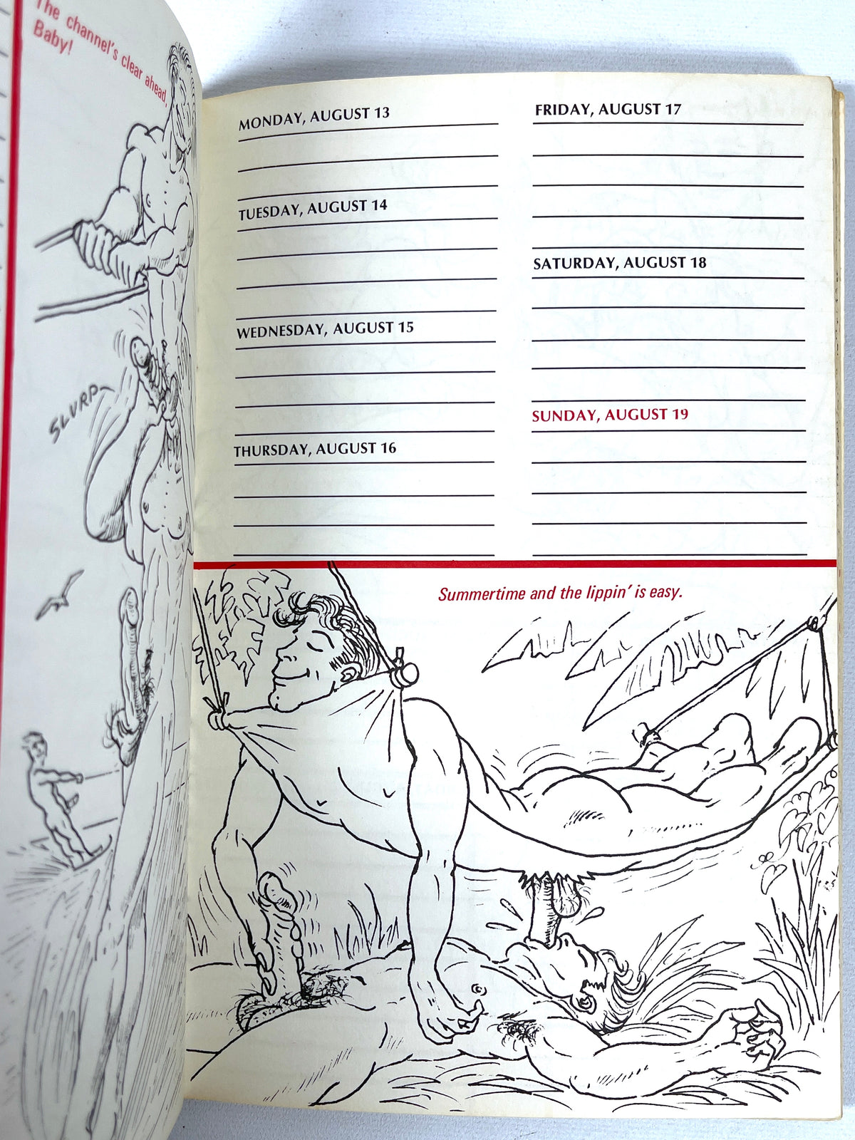 1973 Gay Date Book by Sean, Very Good staplebound, gay interest