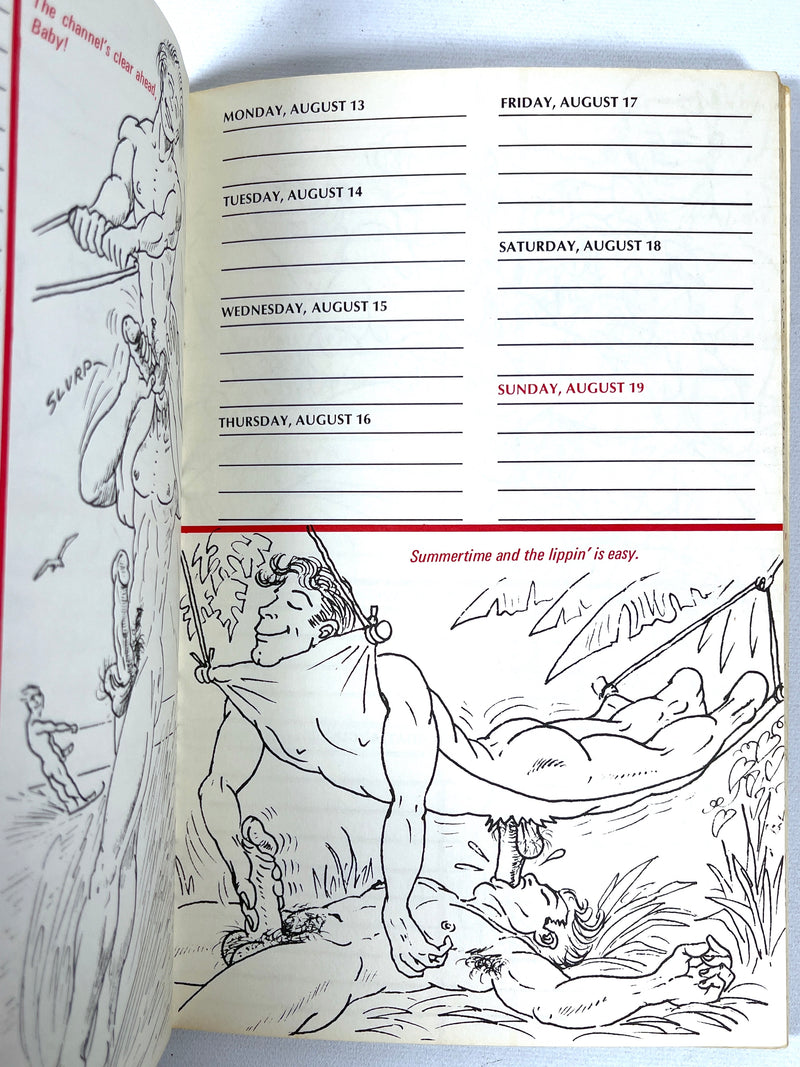 1973 Gay Date Book by Sean, Very Good staplebound, gay interest