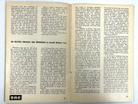 One Magazine, Volume XII, Number 3, March 1964, Very Good+ staplebound, gay interest