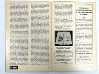One Magazine, Volume XII, Number 3, March 1964, Very Good+ staplebound, gay interest