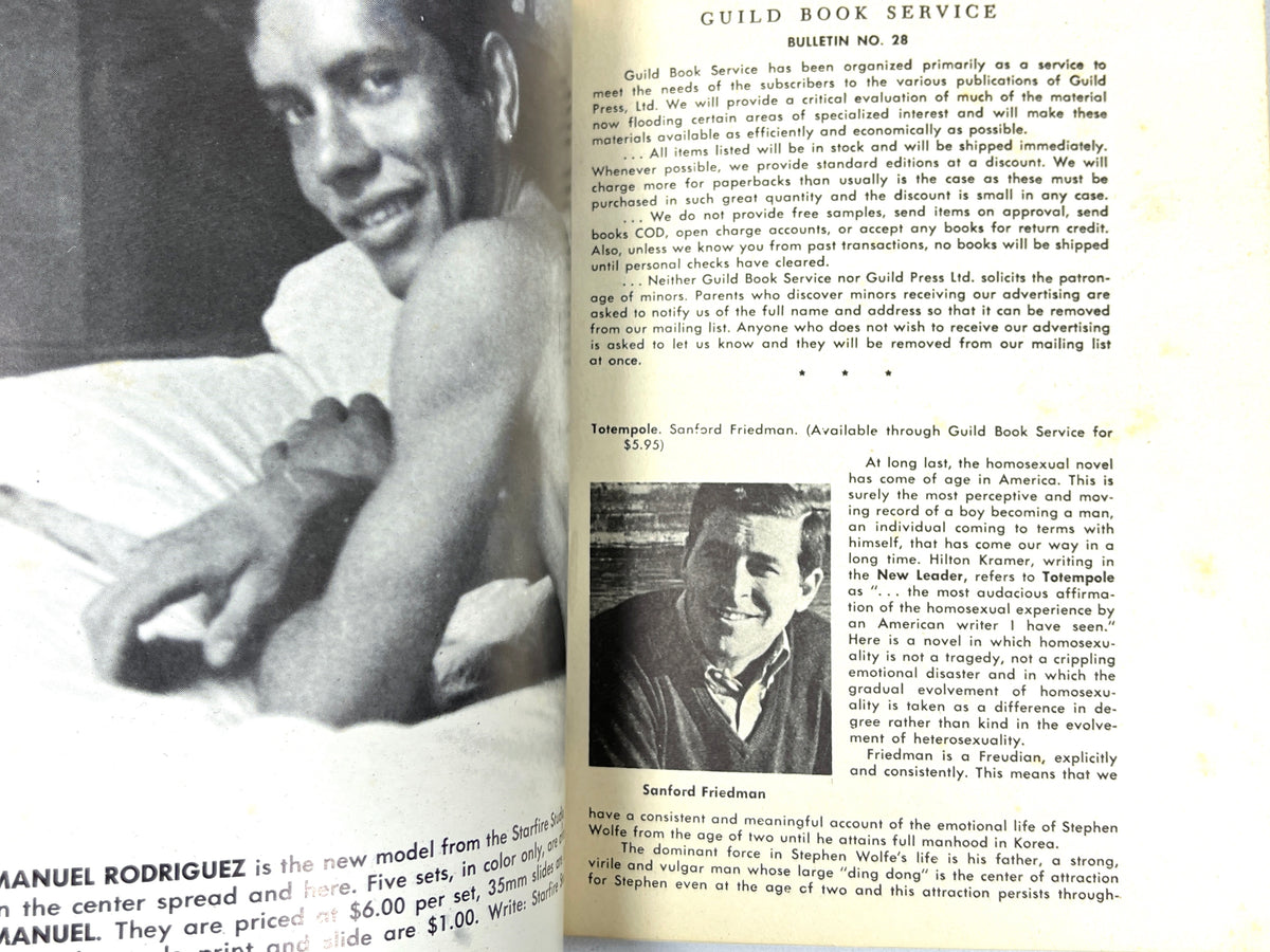Vim Magazine, Number 14, December 1965, Very Good staplebound, gay interest