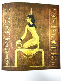 Egypt: Paintings from Tombs and Temples, New York Graphic Society, 1956, Very Good hardcover, No dust jacket.